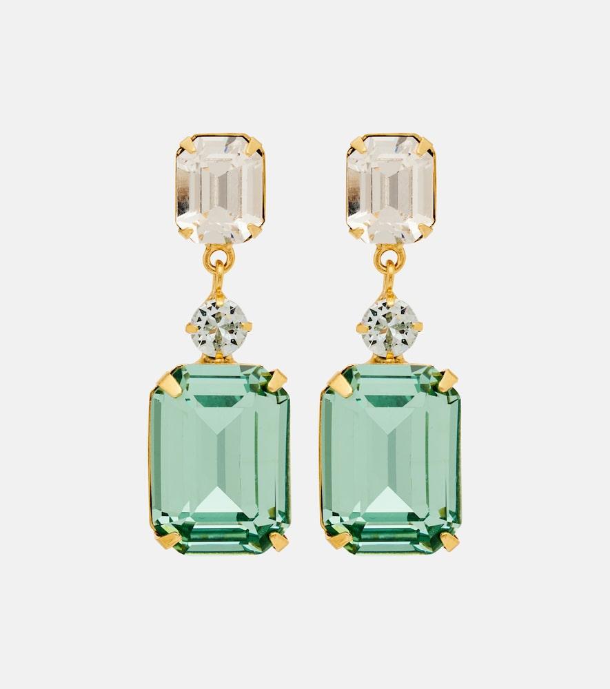 jennifer behr justine gold-plated drop earrings