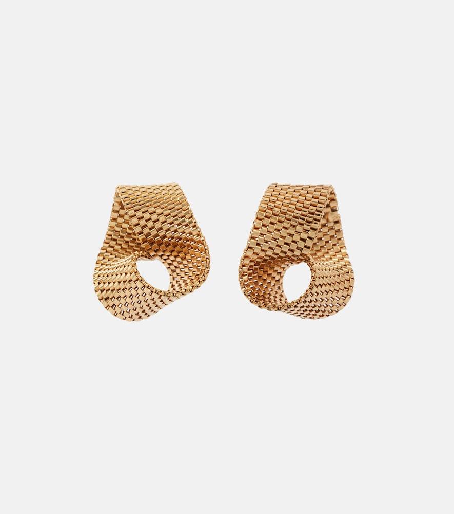 jennifer behr lane gold-plated earrings