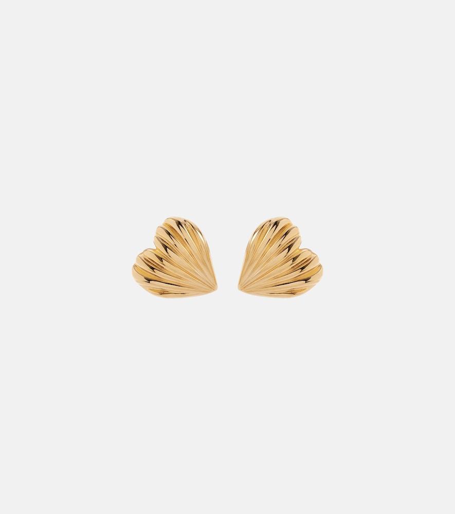 jennifer behr libi gold-plated earrings
