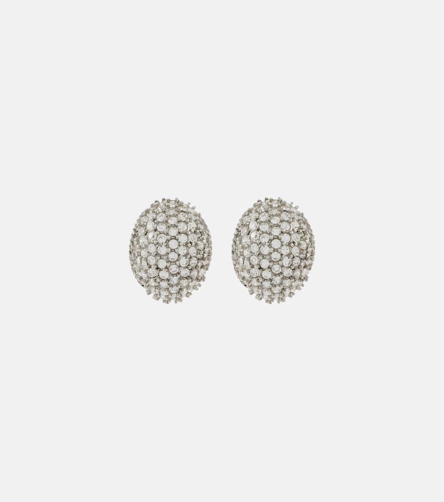 jennifer behr tinsel crystal-embellished earrings