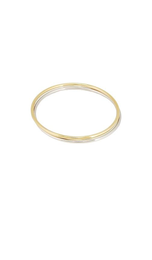 jenny bird dane upper arm cuff set in metallic silver,metallic gold.