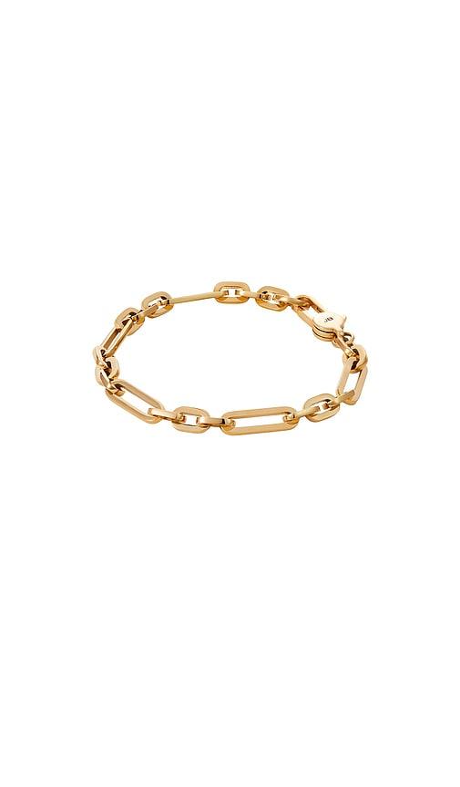 jenny bird mercer bracelet in metallic gold. - size m (also in s)
