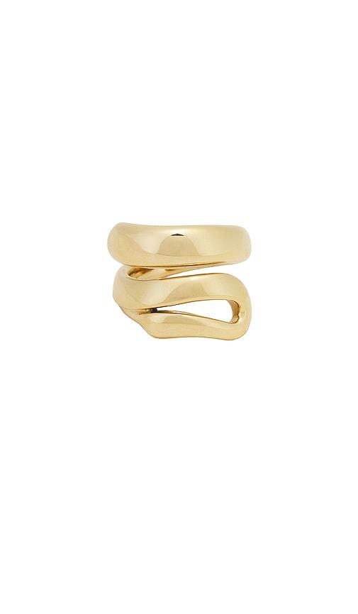 jenny bird sees ring in metallic gold. - size 6 (also in 7, 8)