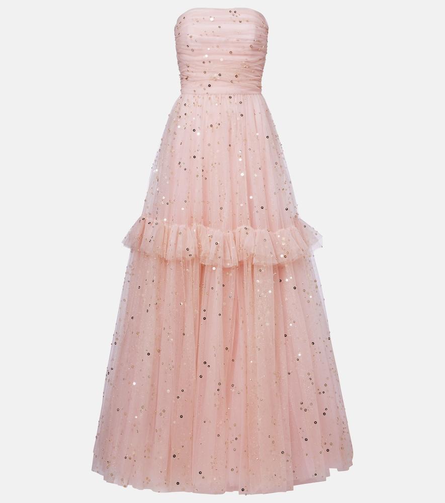 jenny packham sequined gown