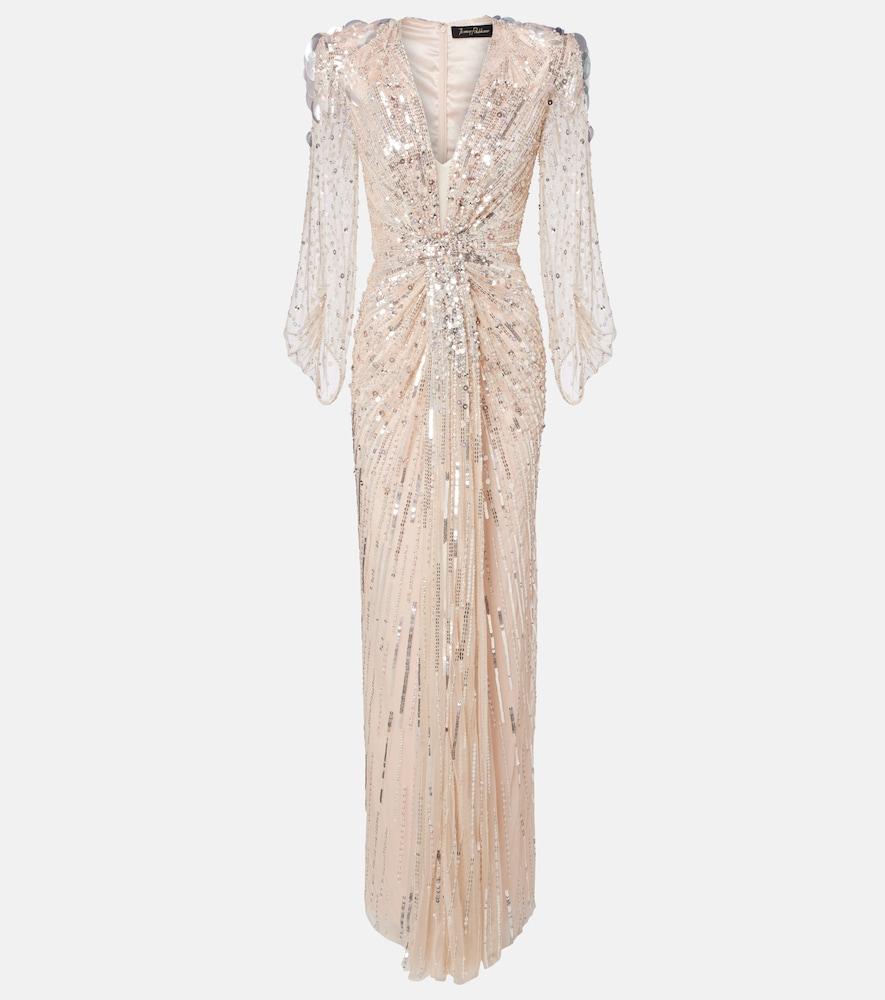 jenny packham xenia embellished gown