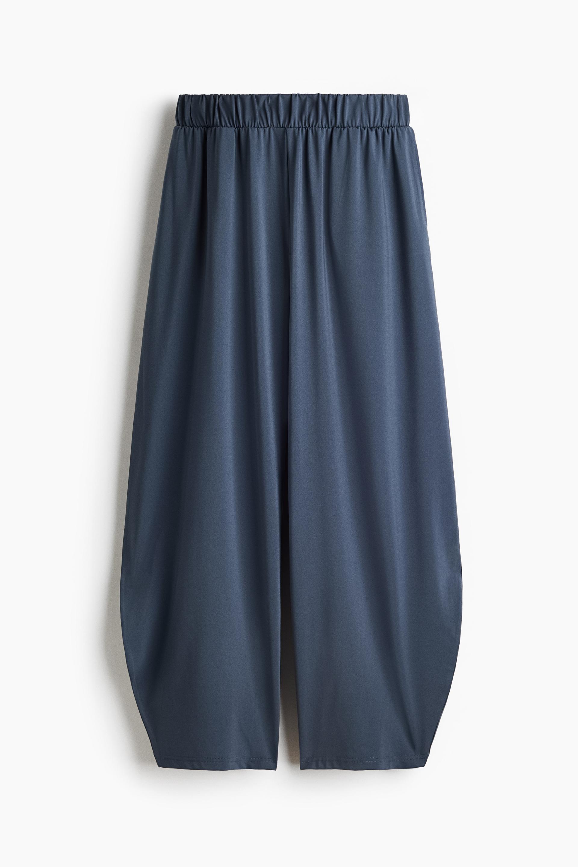 jersey balloon-leg pants