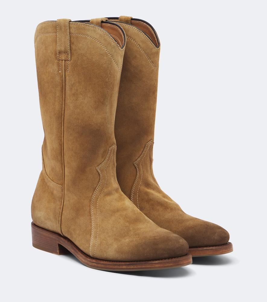 jil sander bruce suede ankle boots
