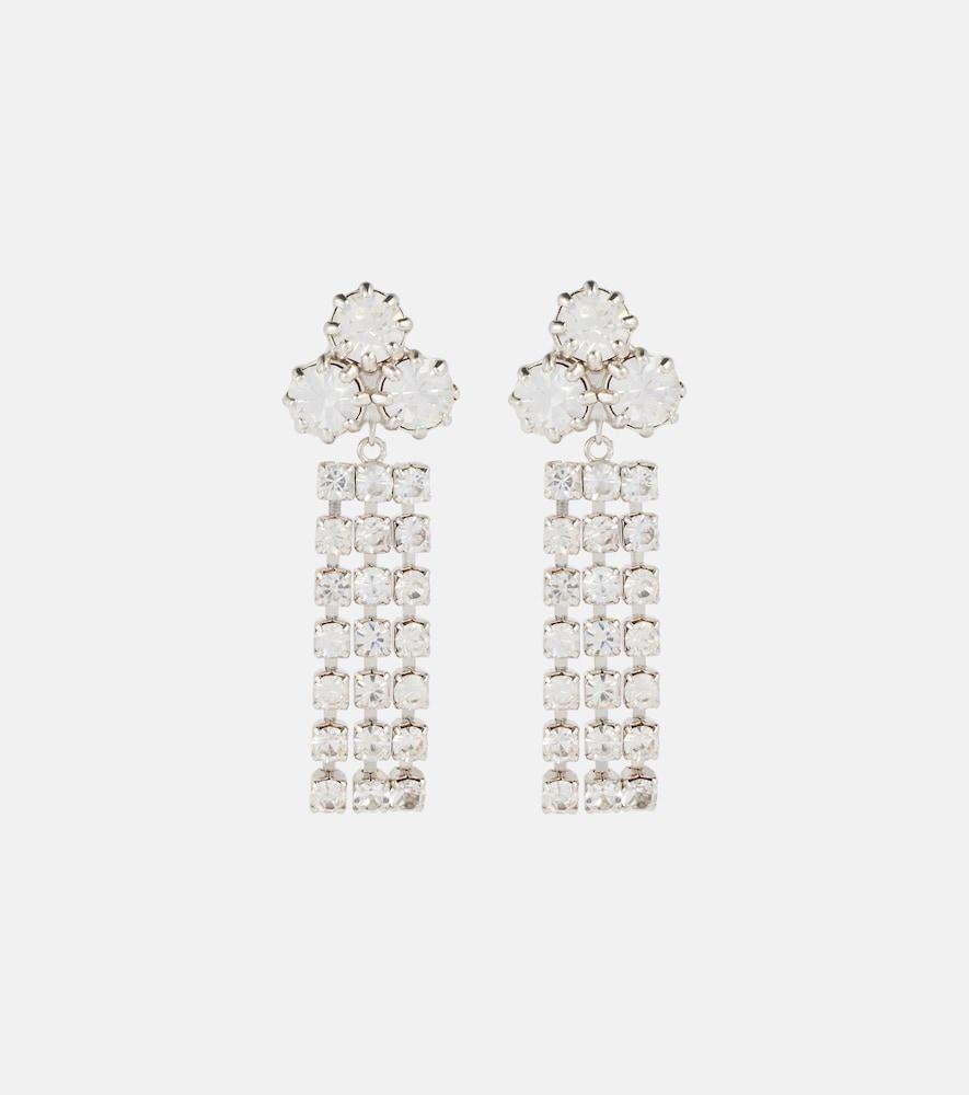 jil sander crystal-embellished earrings