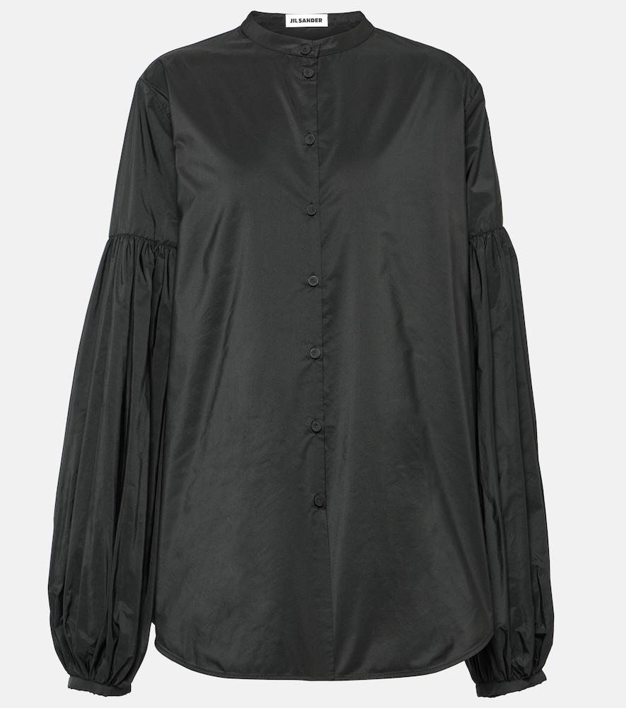 jil sander puff-sleeve blouse
