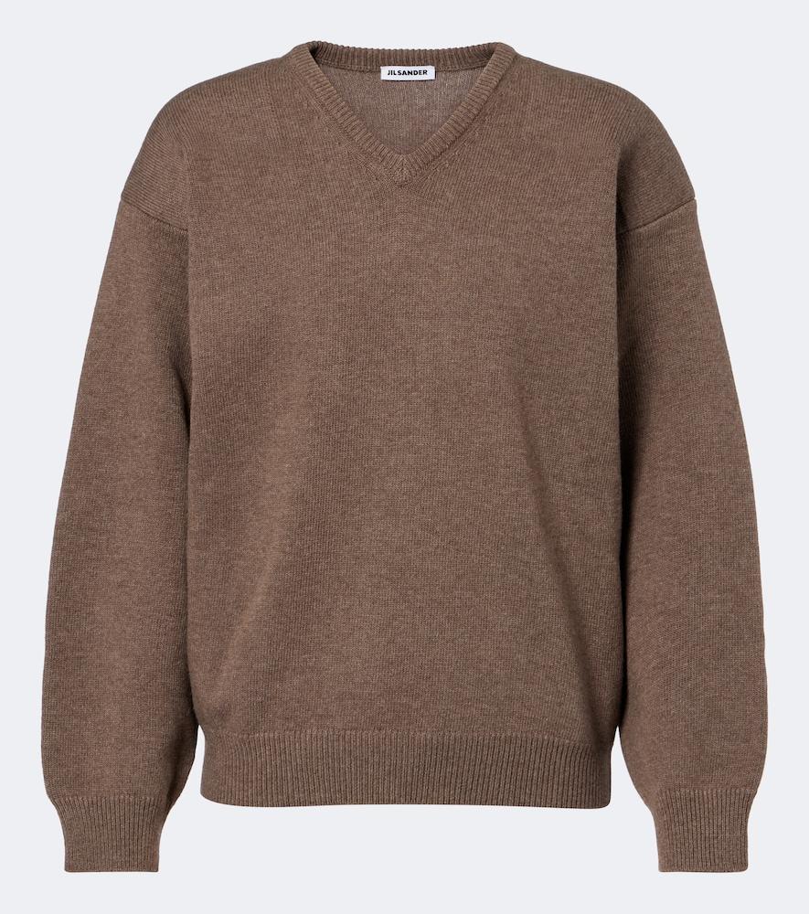 jil sander wool-blend sweater