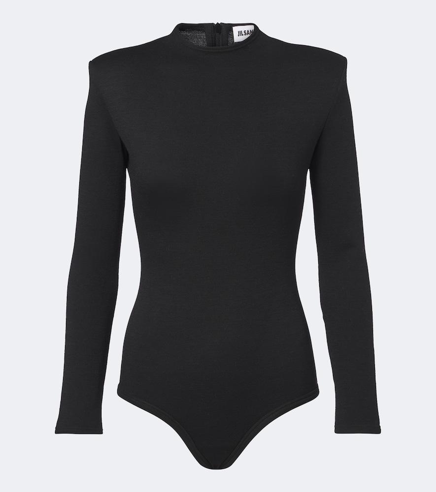 jil sander wool body suit