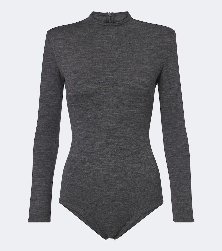 jil sander wool bodysuit