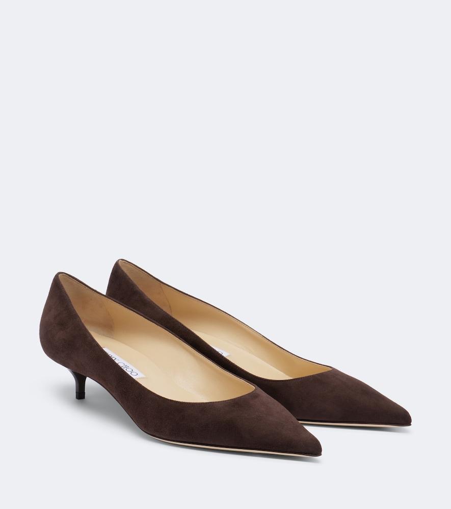 jimmy choo amelia suede pumps