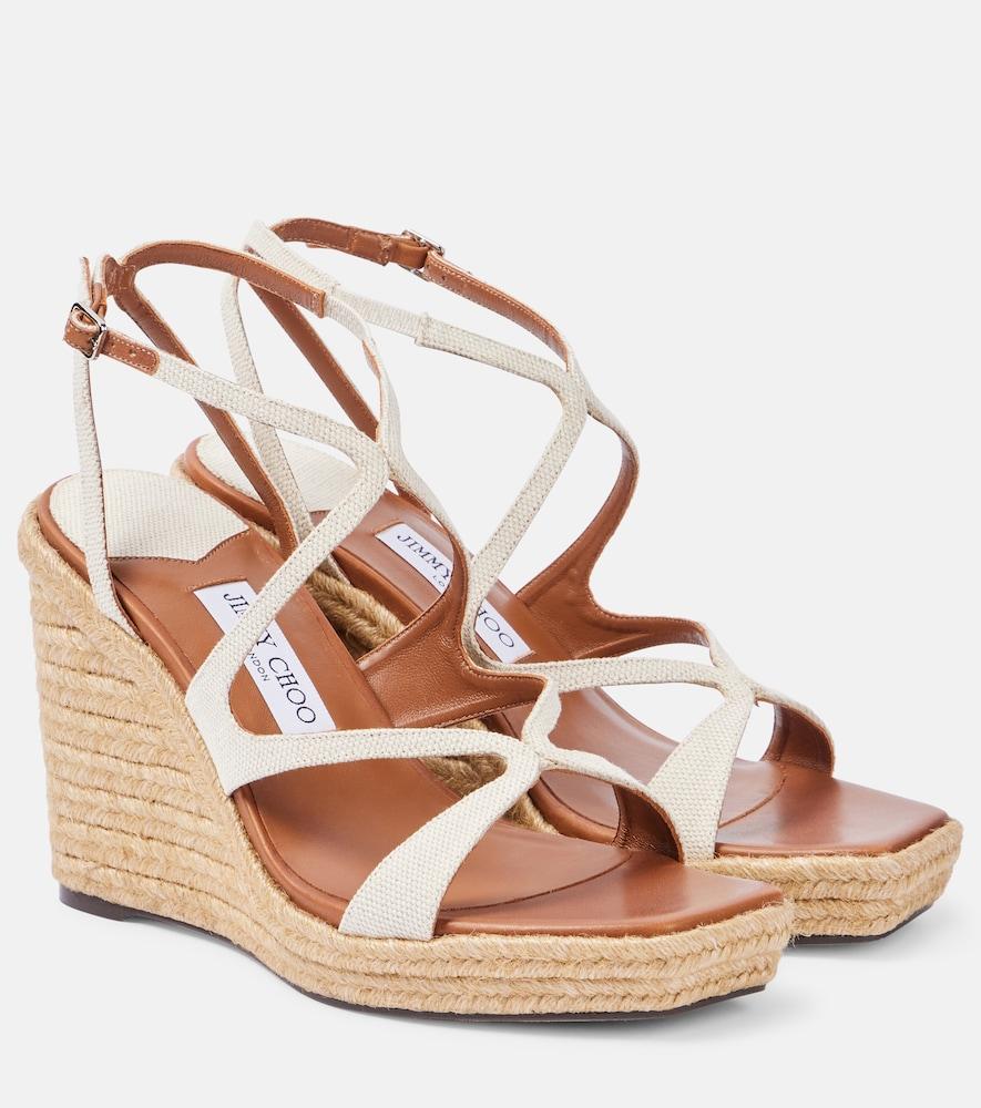 jimmy choo ayla 110 espadrille wedges