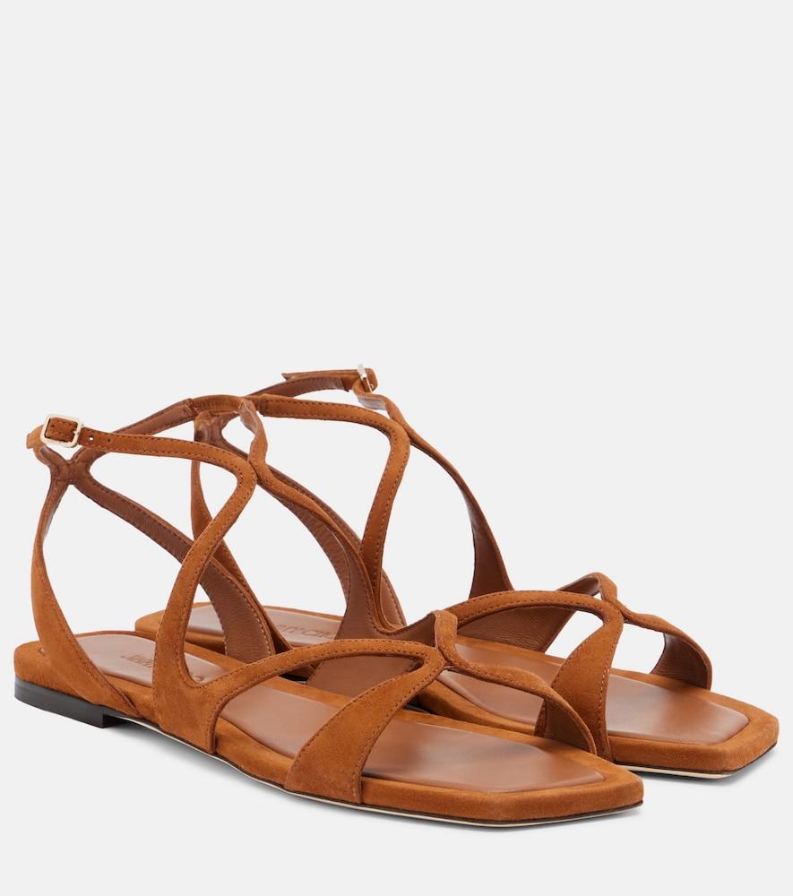 jimmy choo ayla suede sandals