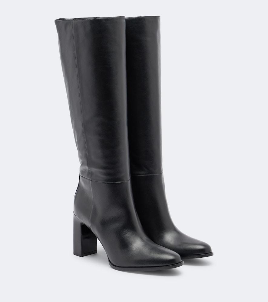 jimmy choo bibi leather knee-high boots