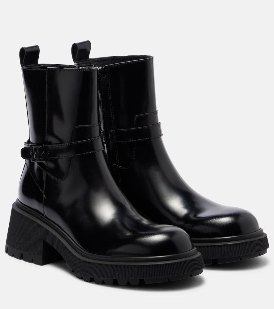 jimmy choo conny leather ankle boots