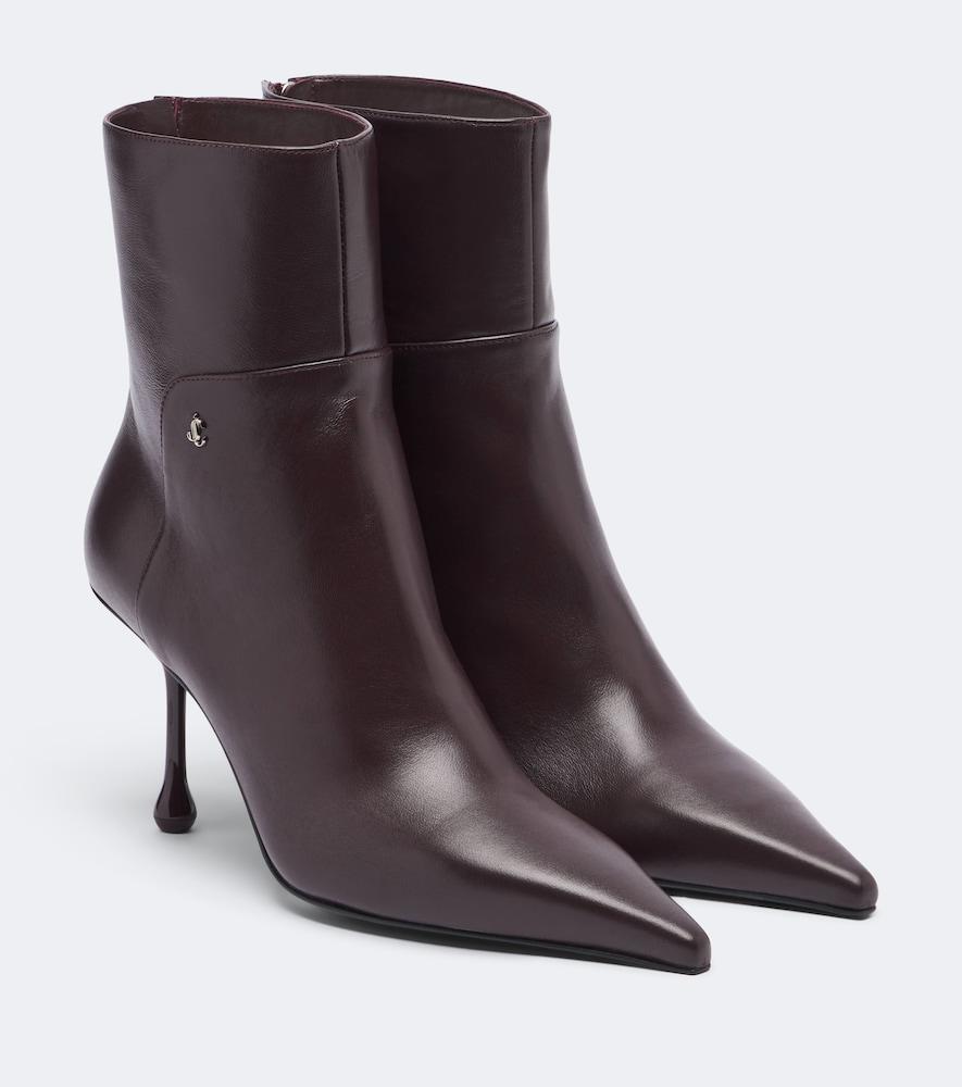 jimmy choo cycas leather ankle boots