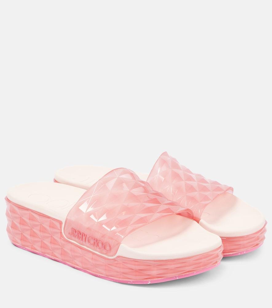 jimmy choo diamond slides