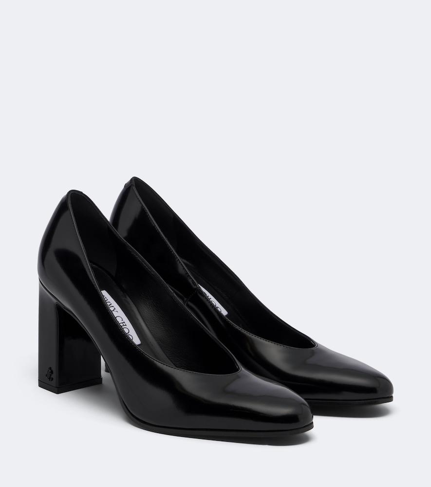 jimmy choo eyla leather pumps