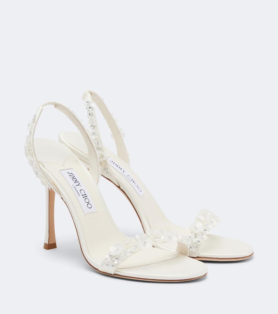 jimmy choo jenn embellished slingback sandals