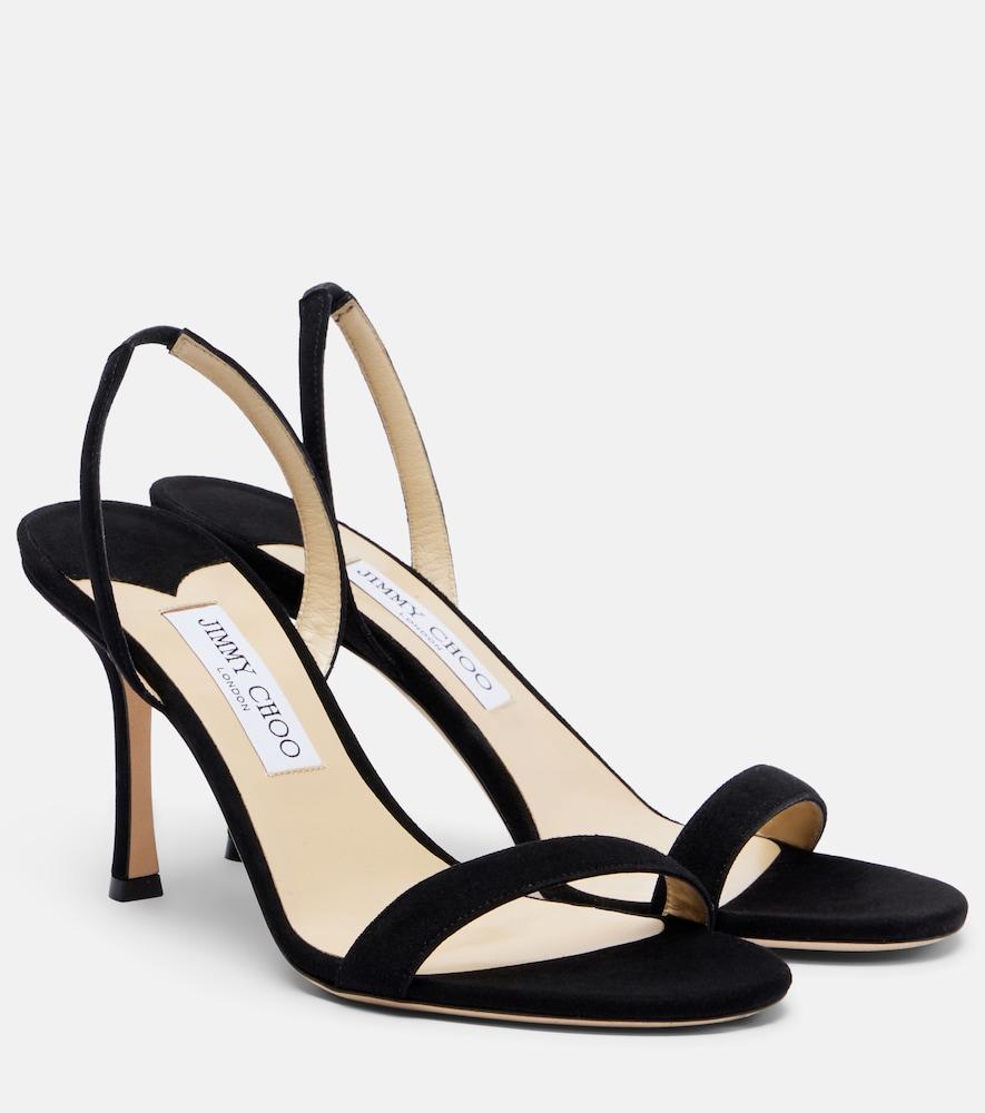 jimmy choo jenn suede slingback sandals