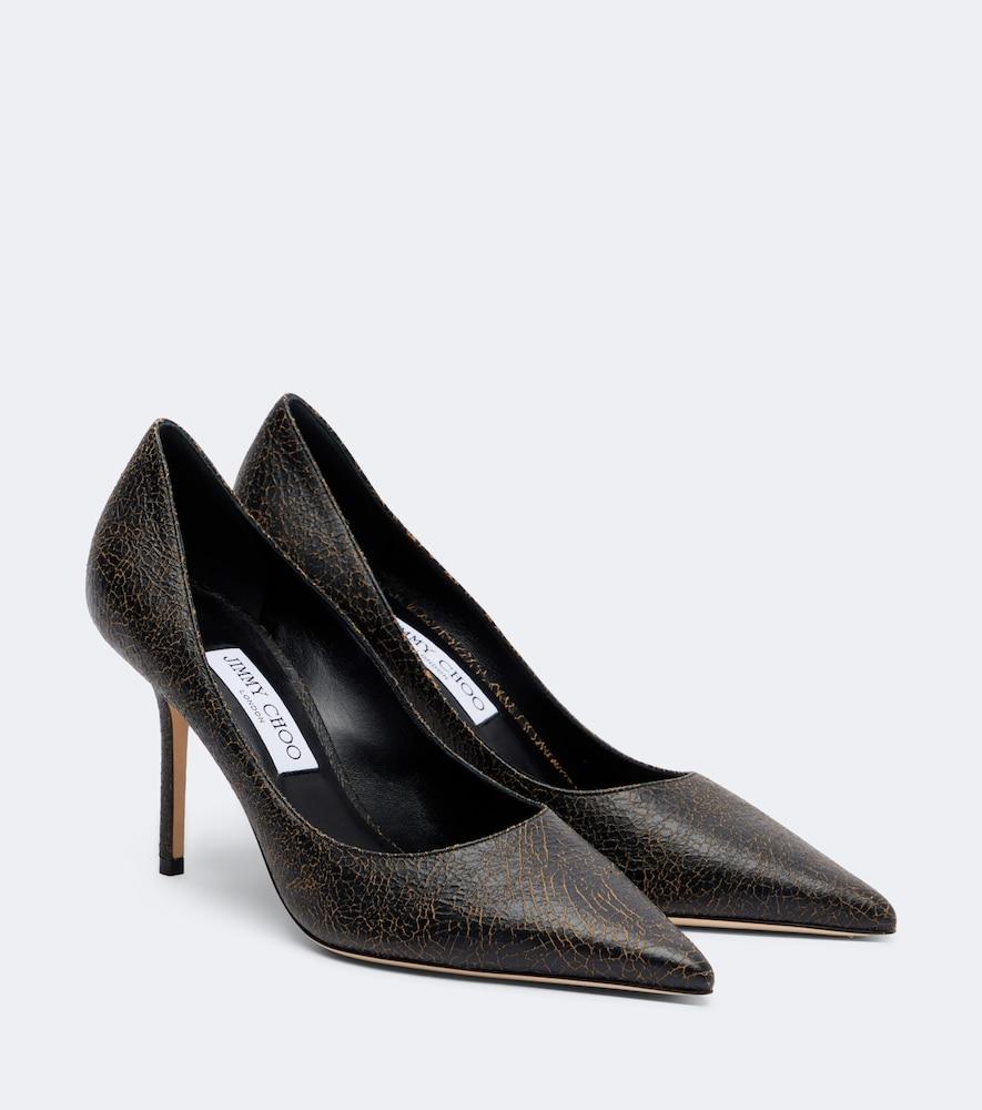 jimmy choo love leather pumps
