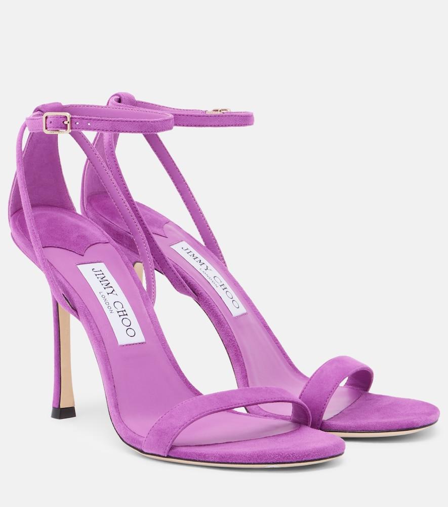 jimmy choo moza suede sandals