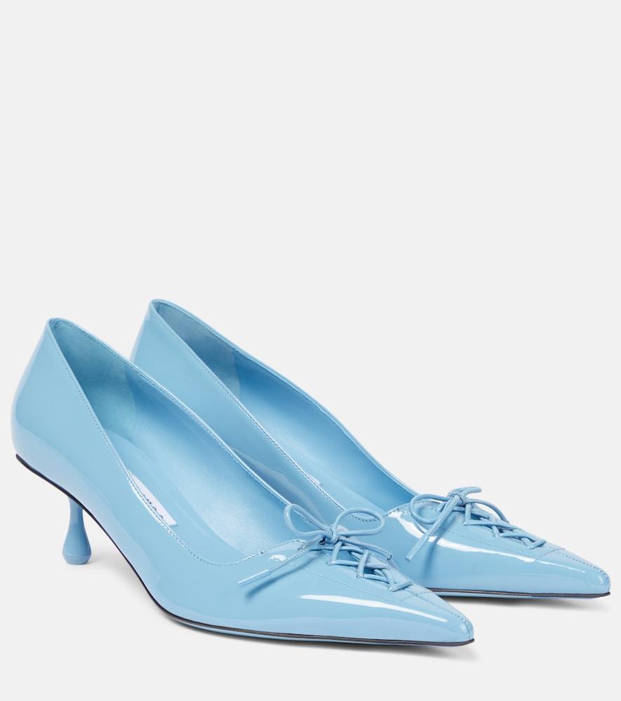 jimmy choo scarlett 50 patent leather pumps