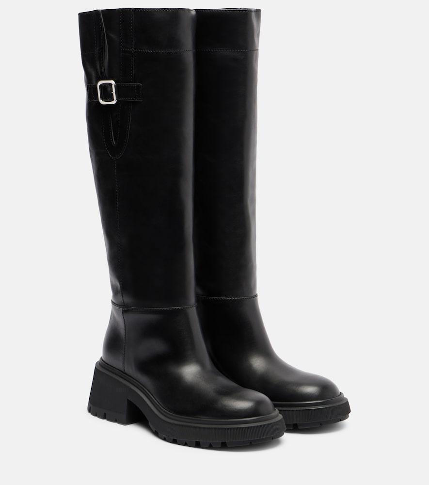 jimmy choo tamsin leather knee-high boots