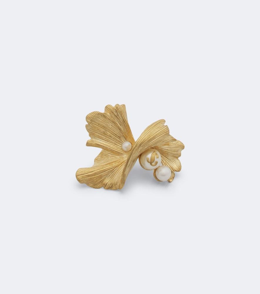 jimmy choo wave embellished ring