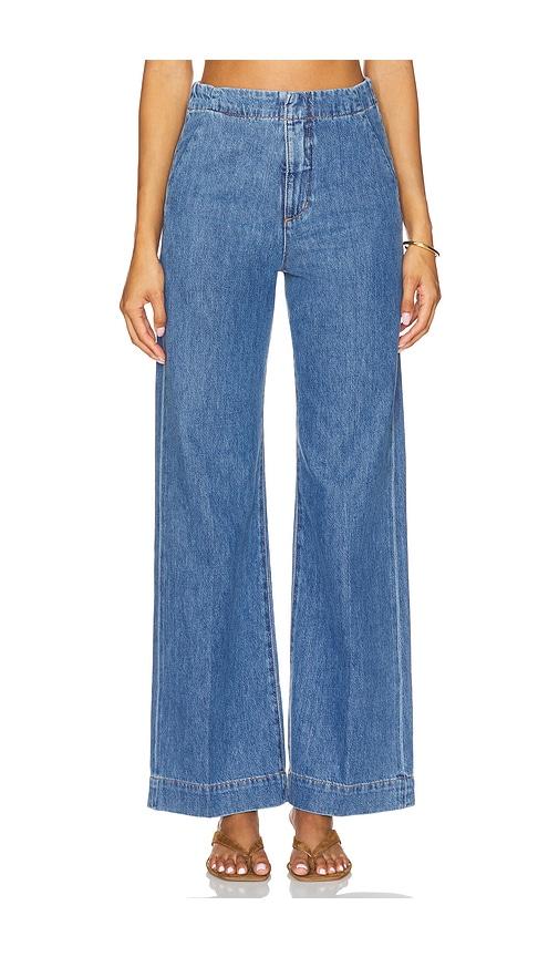 joe's jeans clean denim trouser in blue. - size 27 (also in 29, 30, 31, 32, 34)