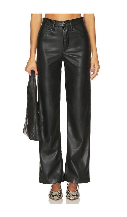 joe's jeans margot faux leather in black. - size 24 (also in 26, 25, 27, 28, 29, 30, 31, 32)
