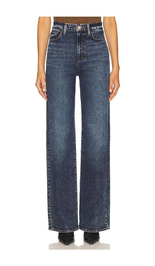 joe's jeans mia high rise wide leg jeans in blue. - size 24 (also in 26, 27, 30, 32)