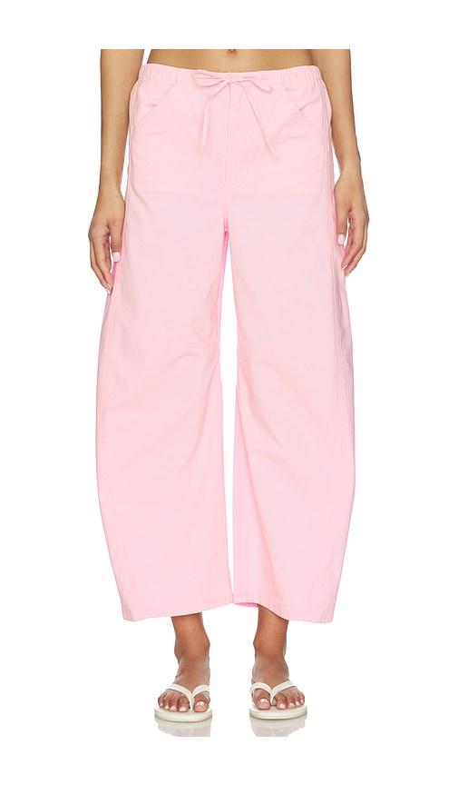 joe's jeans the bowie pull on jeans in pink. - size l (also in xs, m, xl)