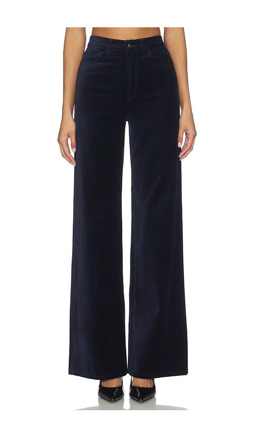 joe's jeans the mia velveteen wide leg in blue. - size 26 (also in 27, 29, 30, 32)