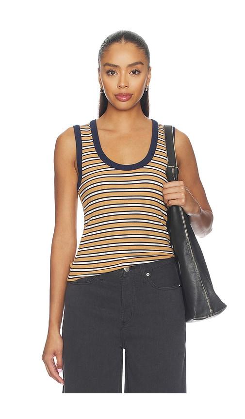 joe's jeans the u-neck tank top in multi. - size m (also in s, xs)
