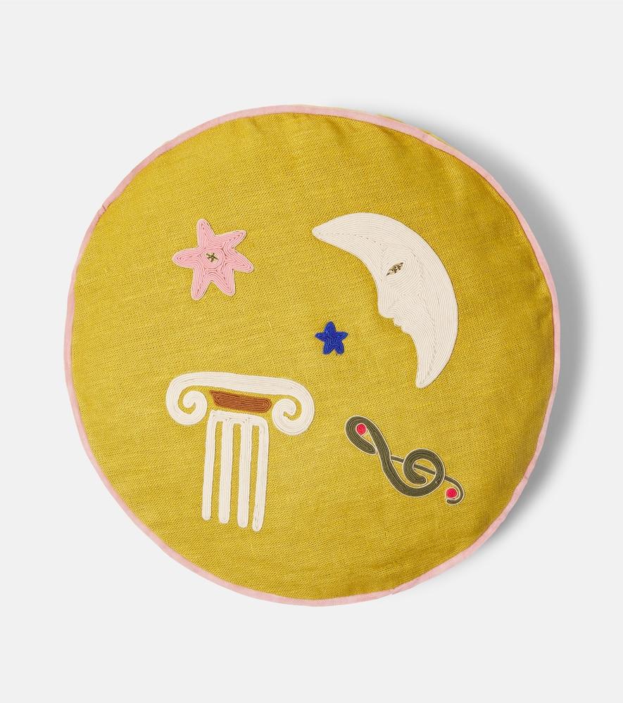 jonathan adler playa celestial linen cushion