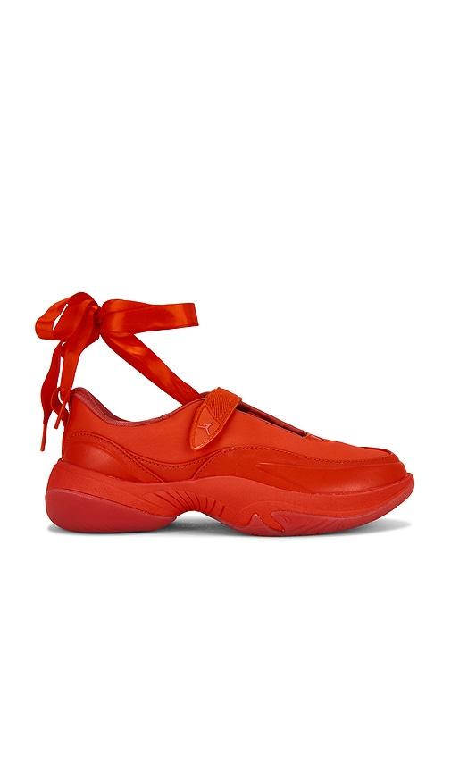 jordan pointe sneaker in red. - size 5 (also in 5.5, 6, 6.5, 7, 7.5, 8, 8.5, 9, 9.5)