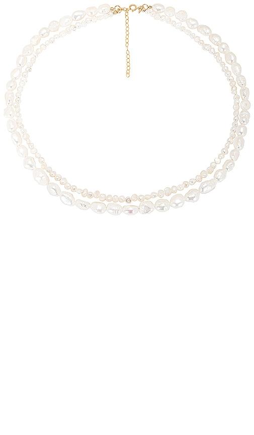 jordan road la playa necklace in ivory.
