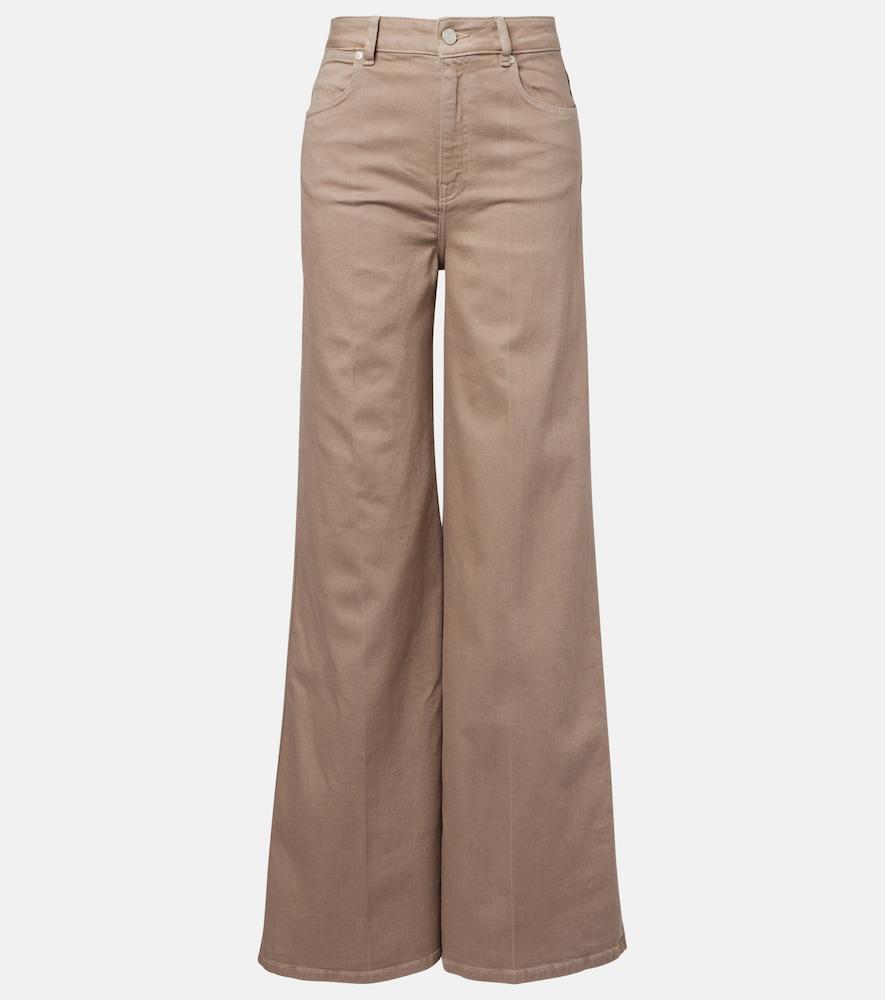 joseph abbey wide-leg jeans