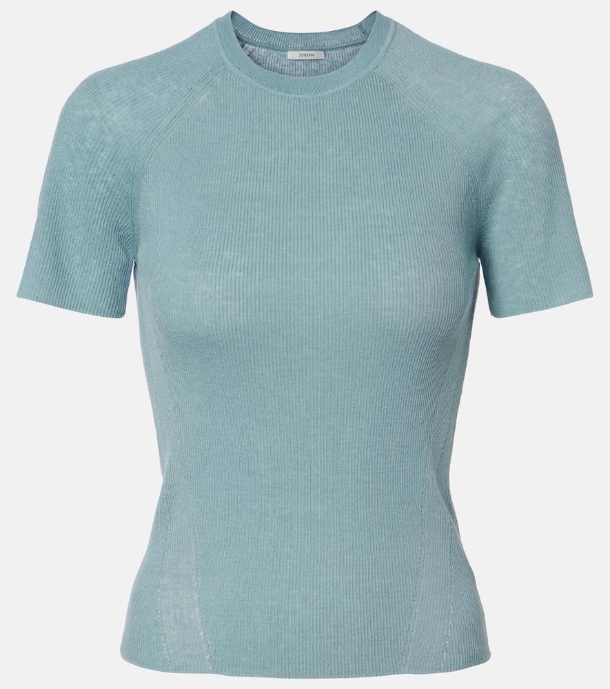 joseph belarb ribbed-knit t-shirt