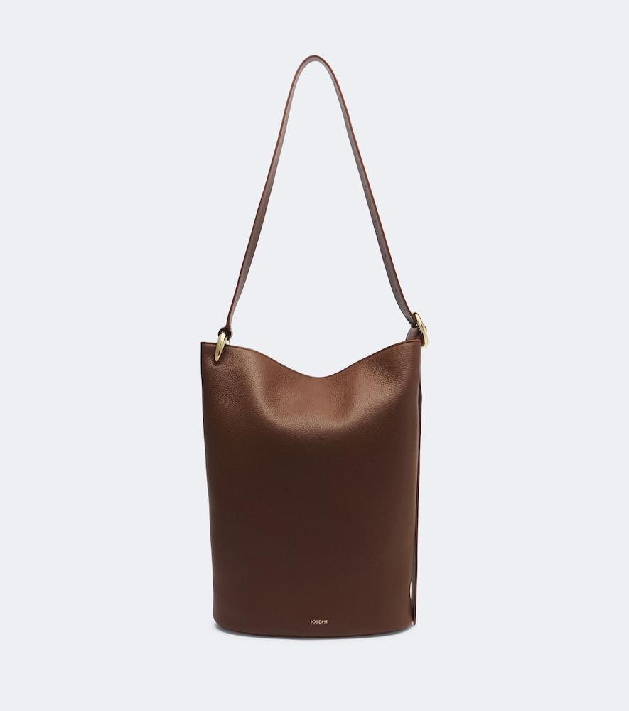 joseph bucket large leather shoulder bag