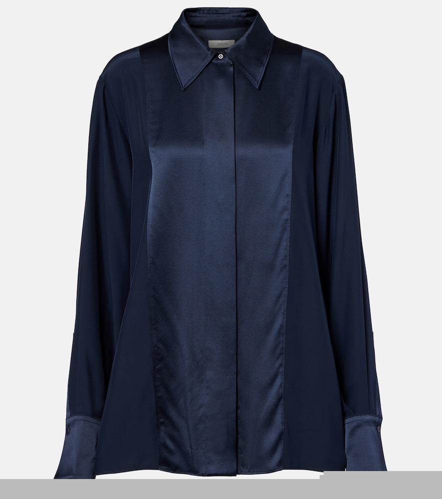 joseph childs silk satin shirt