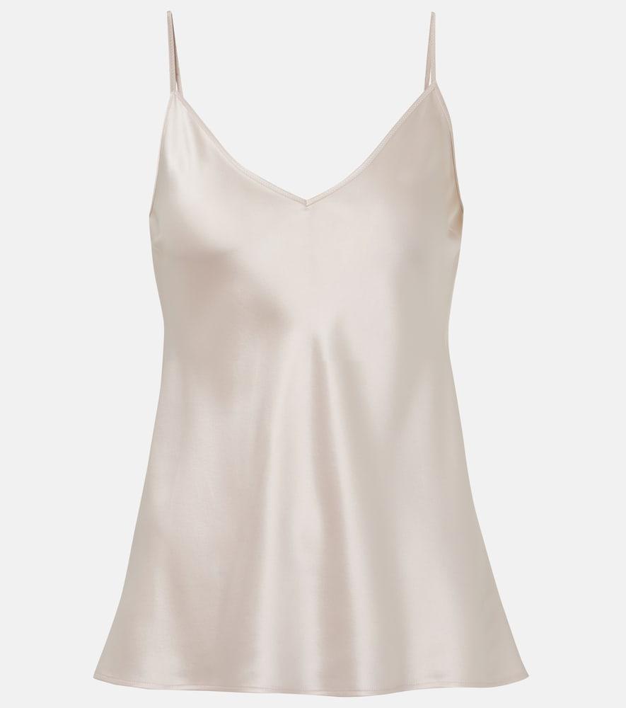 joseph clea silk tank top