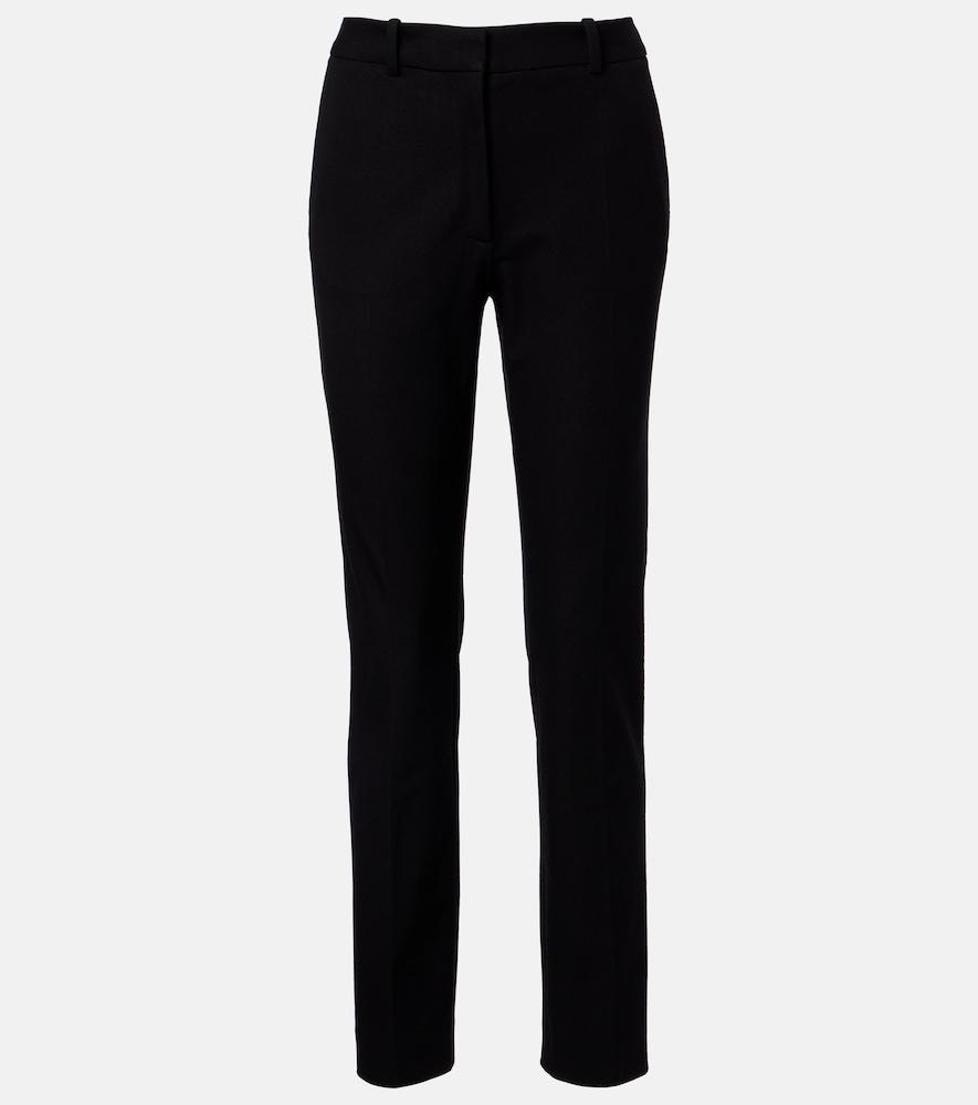 joseph coleman cotton-blend gabardine slim pants