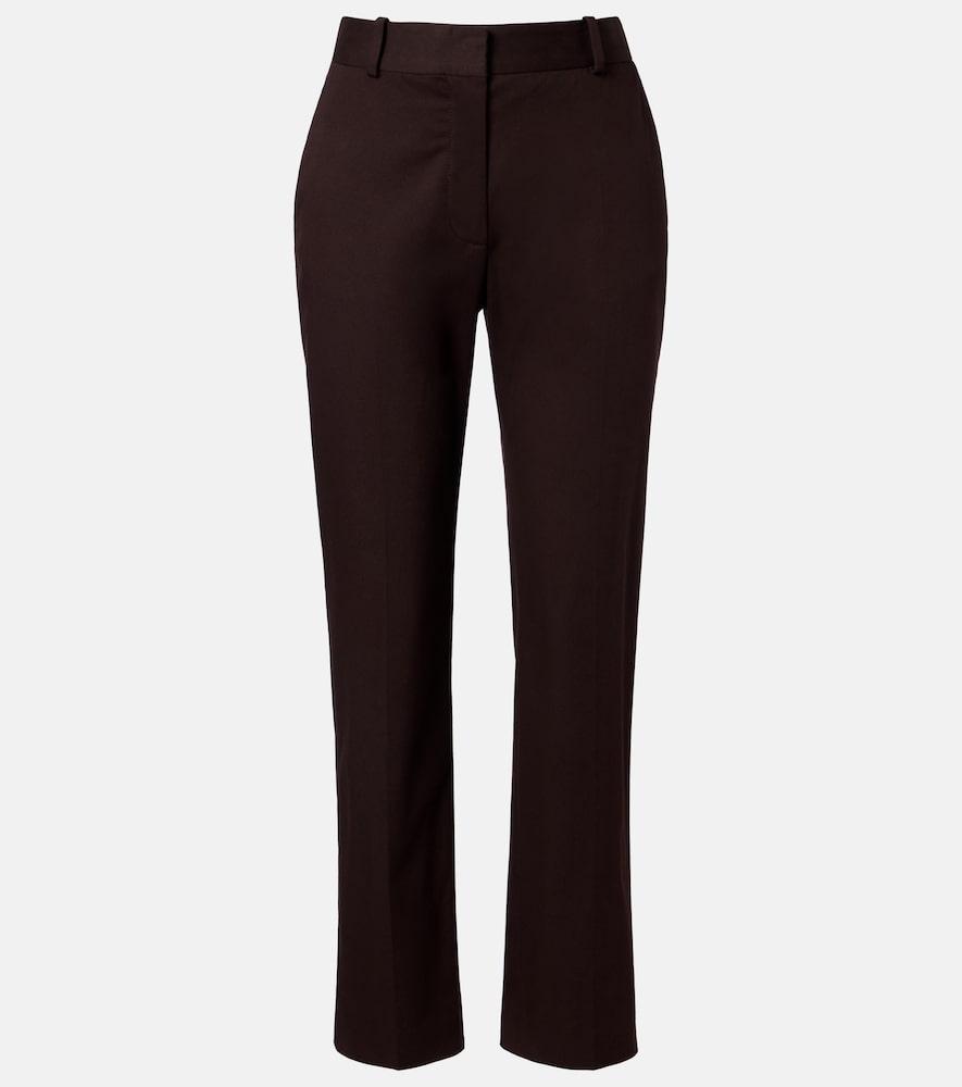joseph cotton-blend straight pants