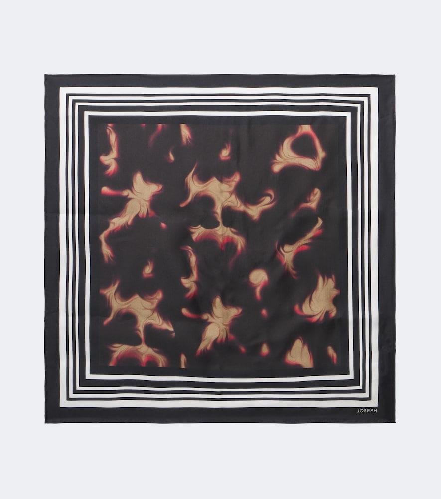 joseph danica printed silk twill scarf