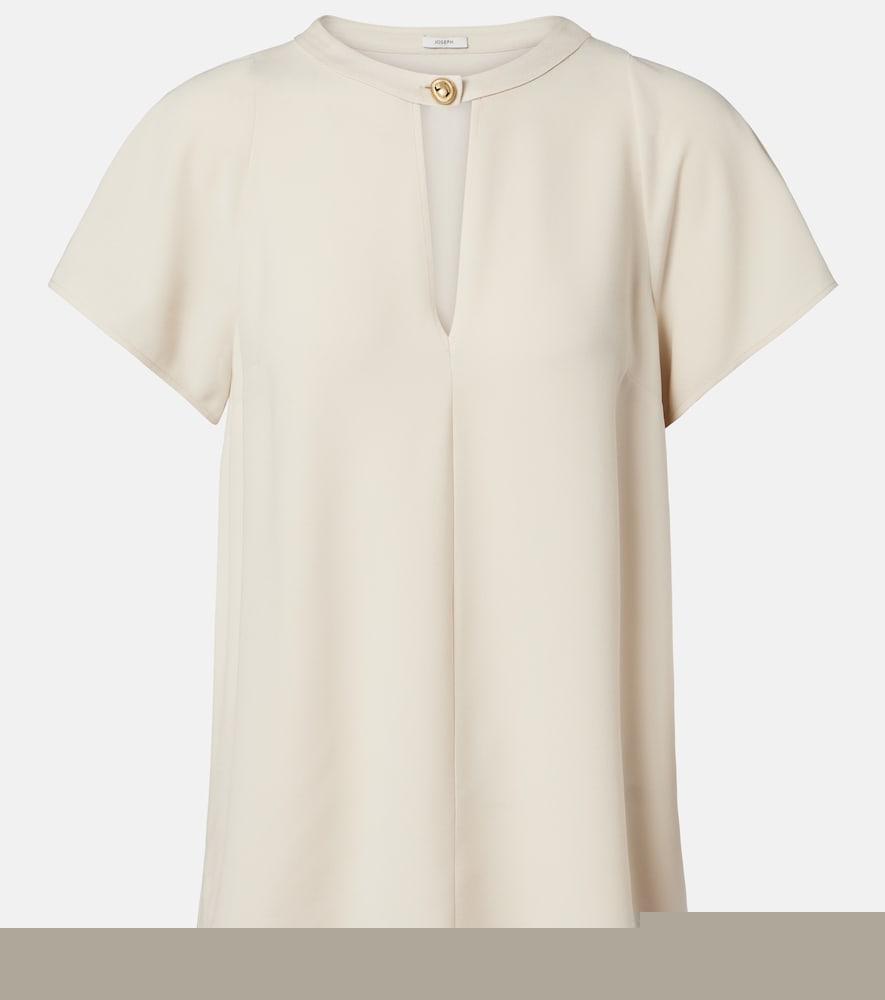 joseph donna crêpe top