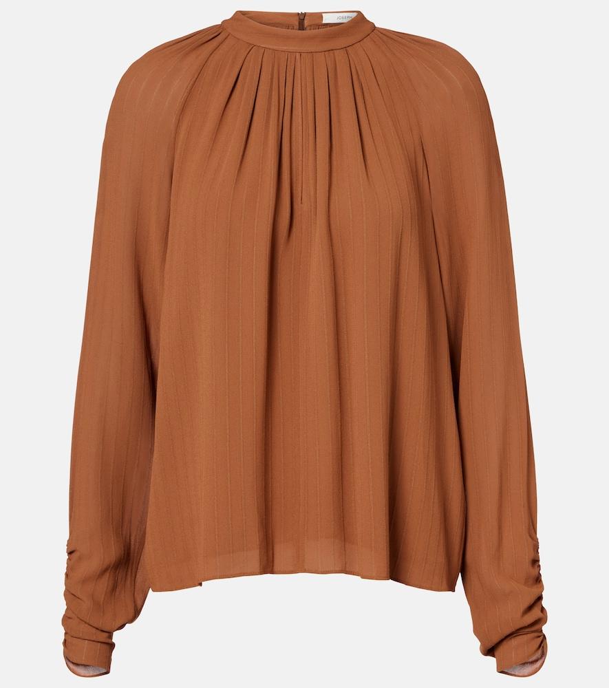 joseph garcia draped blouse